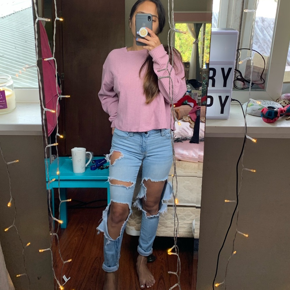 Distressed Jeans